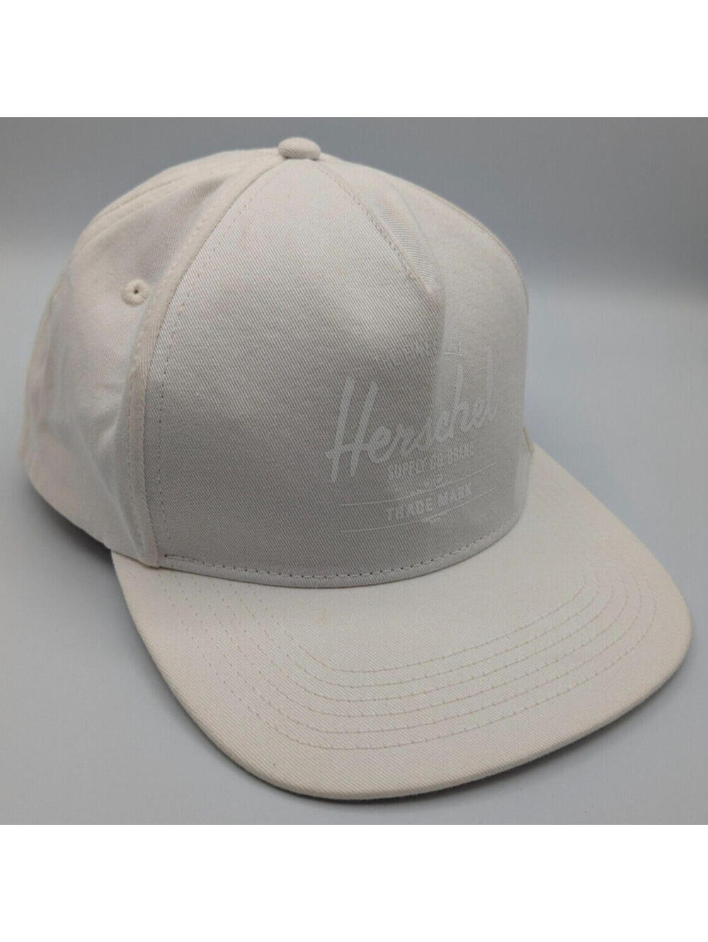 Herschel Supply Co. Whaler Snapback Hat White on White